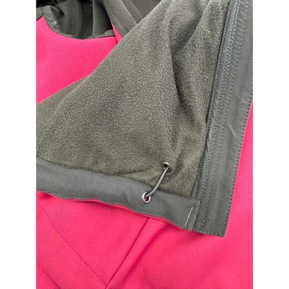 Columbia Titanium Softshell Fleece Lined Packable Women's Coat Size M Red Olive - Picture 8 of 14